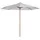 Outsunny Sonnenschirm 300 x 300 cm Creme