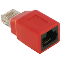 Delock Crossover-Adapter RJ-45 (M) - RJ-45 (W)
