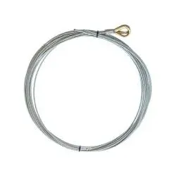 Hörmann Drahtseile 3 mm mit Kausche, Baureihe 40, Beschlag L