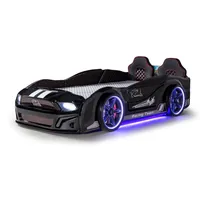 Autobett Must Rider 500 mit Türen in Schwarz