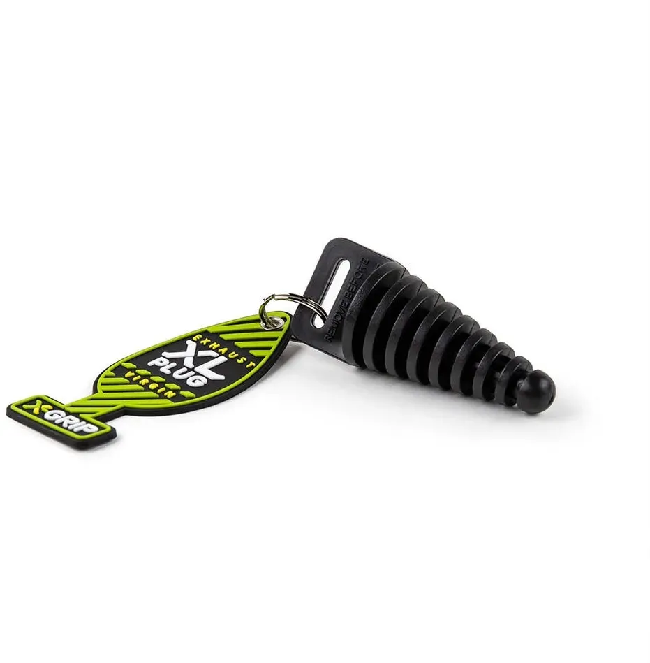 X-GRIP Auspuffstopfen XL - Virgin - schwarz, 14-37mm