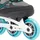 K2 Alexis 80 Alu Damen grey/cyan 41,5