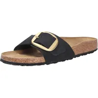 Birkenstock Madrid Big Buckle Nubukleder schwarz 36