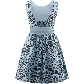 happy girls Sommerkleid HAPPY GIRLS, Mädchen, Gr. 164, N-Gr, light blau, Web, Obermaterial: 100% Baumwolle. Futter: 100% Baumwolle, bedruckt, Basic kniebedeckend, Rundhals, Kleider Sommerkleid, mit modischem Cut-Out im Rücken