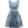 happy girls Sommerkleid HAPPY GIRLS, Mädchen, Gr. 164, N-Gr, light blau, Web, Obermaterial: 100% Baumwolle. Futter: 100% Baumwolle, bedruckt, Basic kniebedeckend, Rundhals, Kleider Sommerkleid, mit modischem Cut-Out im Rücken
