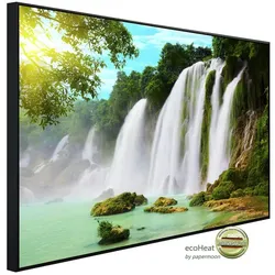 papermoon Infrarotheizung »EcoHeat - Ban Gioc Vietnam Wasserfall«, Matt-Effekt - bunt