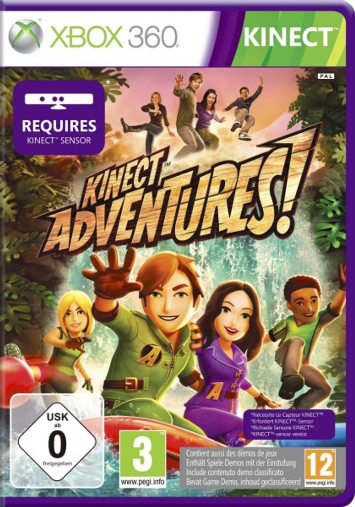 Kinect Adventures! Solus Xbox 360 (Uk Import)