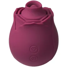 Skins Rose Buddies The Rose Flutterz Zungenvibrator - Fuchsia