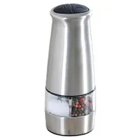 KESPER Salz-/Pfeffermühle 17,5 cm Silber befüllt