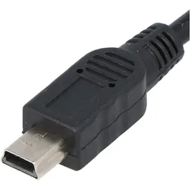 AccuCell KFZ-Ladekabel Mini-USB mit TMC-Antenne, 2A Ladestrom