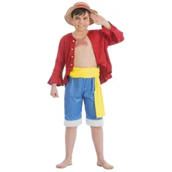 One Piece Ruffy Jungenkostüm - 152