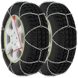 vidaXL Schneeketten für Autoreifen 2 Stk. 16 mm SUV 4x4 Größe 460