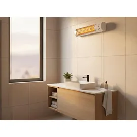 PurLine Halogen-Heizung 1200 W Weiß