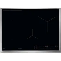 AEG OIO74B00UB Induktionskochfeld 70cm Edelstahlrahmen Hob2Hood BridgeFunktion PowerBoost