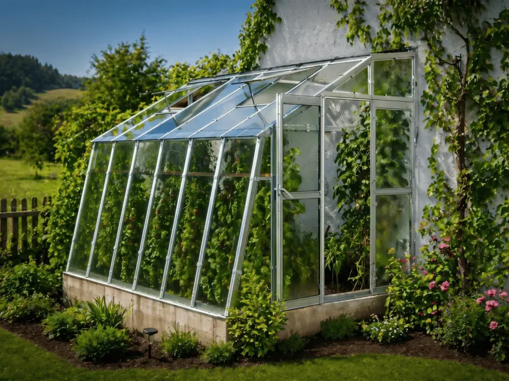 Hardwex Anlehngewächshaus Classic M 6,01 m (12,74 m2)