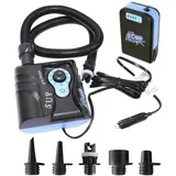 STAR PUMP 6 SUP Pump 12V Super Electric Pump E-Pumpe mit Akku Powerbank