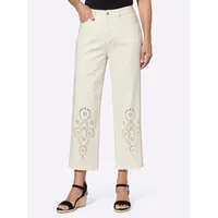 Sieh an! 7/8-Jeans in ecru | Gr.: 42