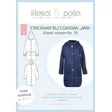 lillesol & pelle lillesol Women Papierschnittmuster No. 75 Strickmantel/Coatigan Ama