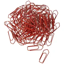 GOWI Büroklammern rot lackiert, 100 St.