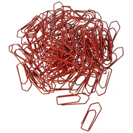 GOWI Büroklammern rot lackiert, 100 St.