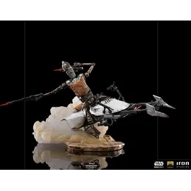 Iron Studios The Mandalorian - IG-11 and The Child Deluxe Statue 1/10 - Schwarz