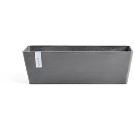 Ecopots Bruges 55 x 17 x 17 cm Grau