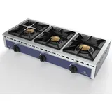 Mastro - Gaskochfeld 3 Brenner je 7 kW (Erdgas)