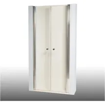 Dusbad Vital 2 Duschkabine mit Pendeltür 90 x 200 cm Gold/ESG-Glas