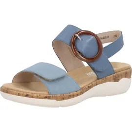 remonte Riemchensandalen Damen Blau 37