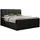 MKS Meble Boxspringbett mit Bettkasten ¦ schwarz ¦ Maße (cm): B: 200 H: 110