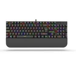 Gaming Tastatur mechanische Metalltastatur 18 LED Modus RGB Beleuchtung