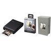 SELPHY SQUARE QX10 mobiler WLAN-Farbfotodrucker, Premium-Kit, Schwarz