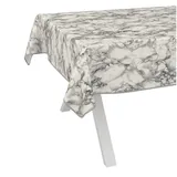 ANRO Wachstuchtischdecke abwaschbar 100 x 140 cm Grau