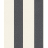 Rasch Textil Rasch Vliestapete (universell) Schwarz weiße 10,05 m x 0,53 m Florentine III 485479