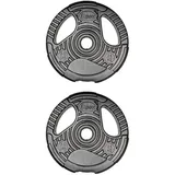 Fidusport Gewichte Hantelscheiben für Hantelset 2x2,5 kg Scheiben Ø20cm Fitness