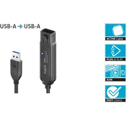 PureLink DS3100-050 - Aktives Premium USB 3.2 - USB-A / USB-A - Verlängerungskab...