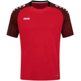 Jako Performance T-Shirt Kinder rot/schwarz 140