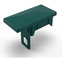qualinos Pfostenkappe 60 x 40 mm Grün/Kunststoff