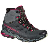 La Sportiva Ultra Raptor II Mid Leather GTX Damen charcoal/cerise 41 1/2