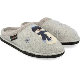 HAFLINGER Flair Olaf Pantoffeln Grau 42