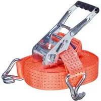 TECTOR Zurrgurt 2500 daN 8 m 2-tlg. mit Ratsche und Spitzhaken