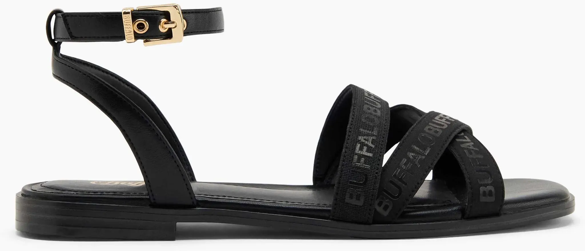 Buffalo  Sandale Schwarz, Damen, Größe: 39 - Buffalo  Sandale Schwarz, Damen, Größe: 39 - woman - Schwarz