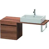 Duravit DuraStyle Waschtisch-Unterschrank DS532207979 50 x 47,8 cm, nussbaum natur, für Konsole, 1 Auszug
