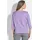 GOLDNER Basic Shirt U-Boot-Ausschnitt Lila 21
