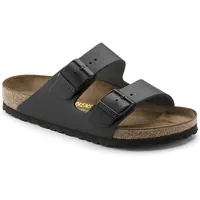 Birkenstock Unisex Madrid Birko-flor Pantoletten, Schwarz (SCHWARZ), 41/42 EU