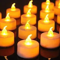 Batteriebetriebenes, Flammenloses Teelicht Mit Cr2032-batterie, Led-teelicht Ohne Flamme, Flackernde Kerze Mit Warmweißem Flackereffekt