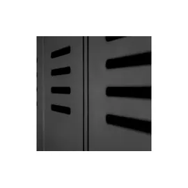 Woood Stijn Garderobenschrank 187 x 103 x 40 schwarz