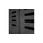 Woood Stijn Garderobenschrank 187 x 103 x 40 schwarz