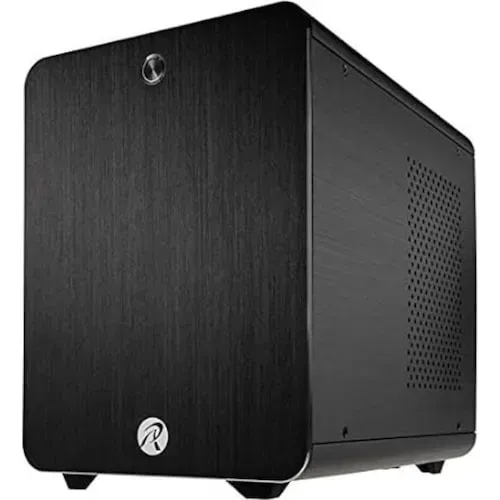 Raijintek METIS PLUS ALS Mini-ITX Gehäuse (Mini-ITX), PC Gehäuse, Schwarz