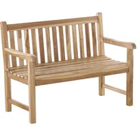 Sam Gartenbank Teak-Holz 120 cm 2 Sitzer JAVA